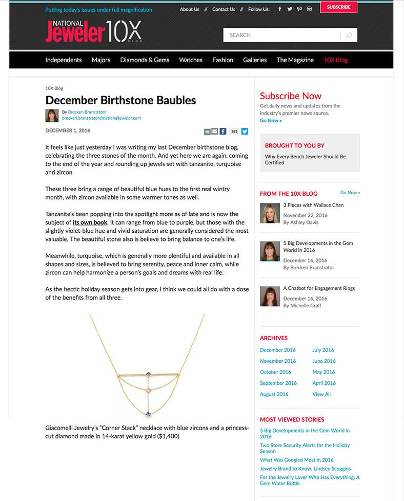 National Jeweler - December 2016