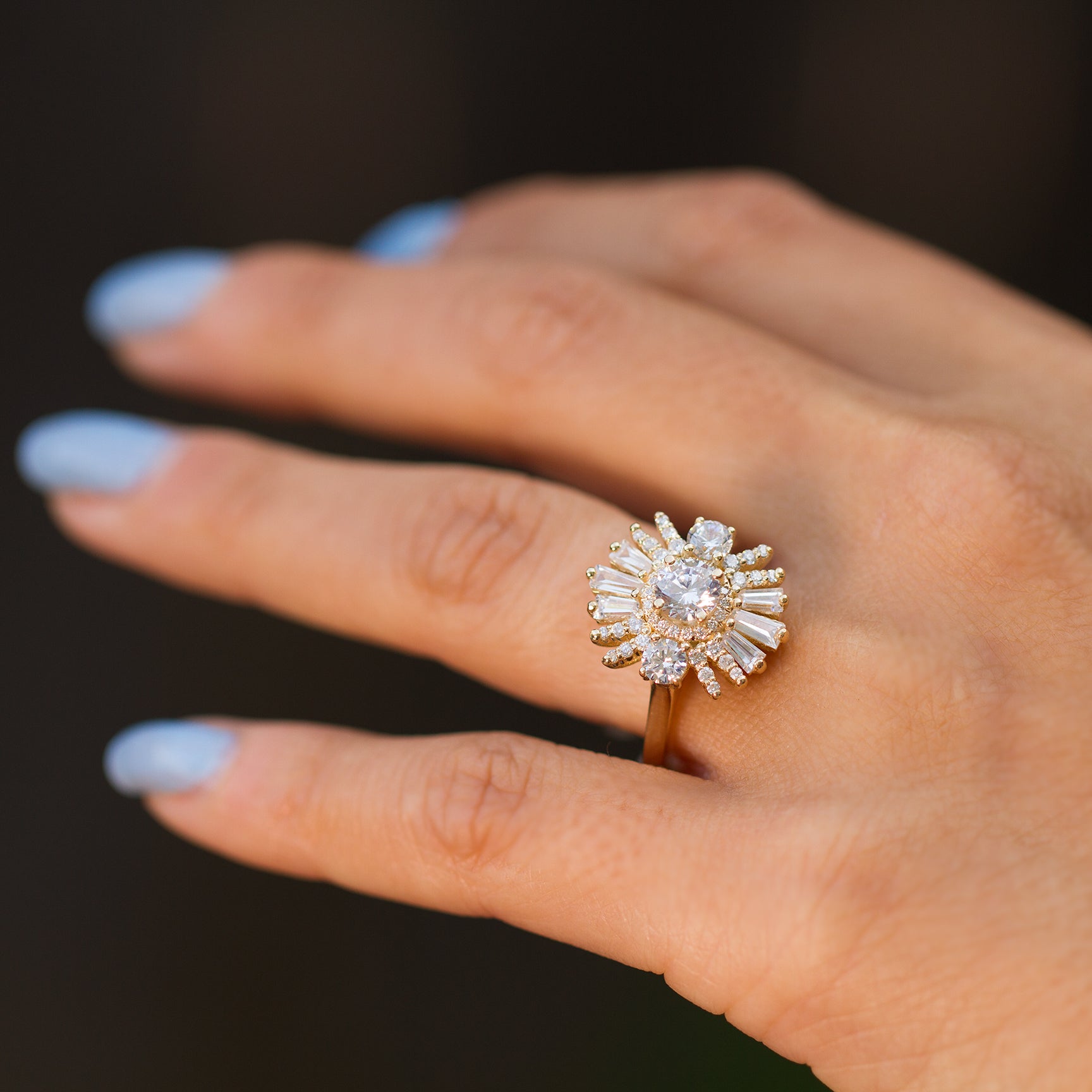 Giacomelli diamond gold ring