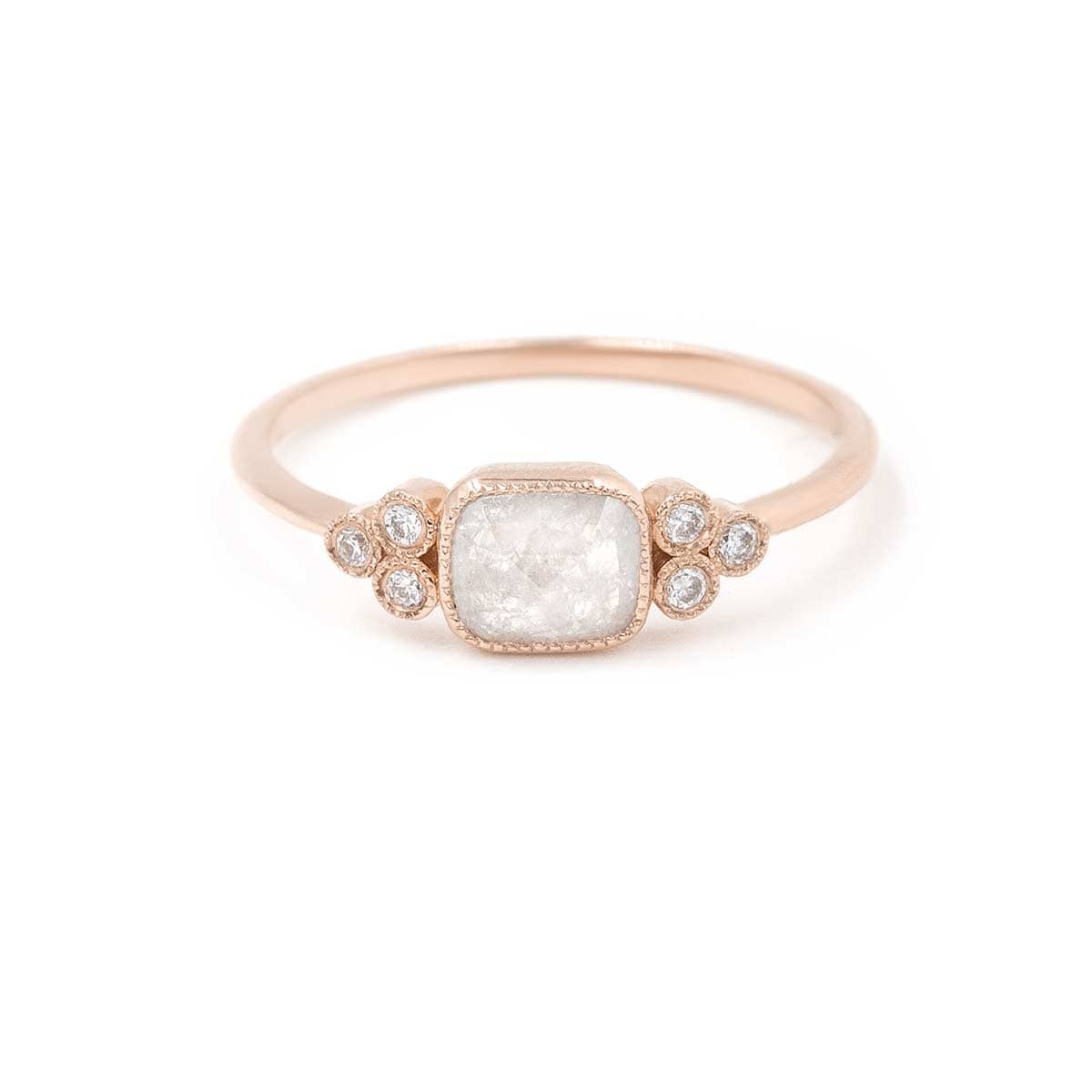 Adaline, Rose Gold, Ice Grey Diamond | Giacomelli Jewelry