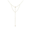 The Star Compass Lariat | 14K Yellow Gold | Giacomelli