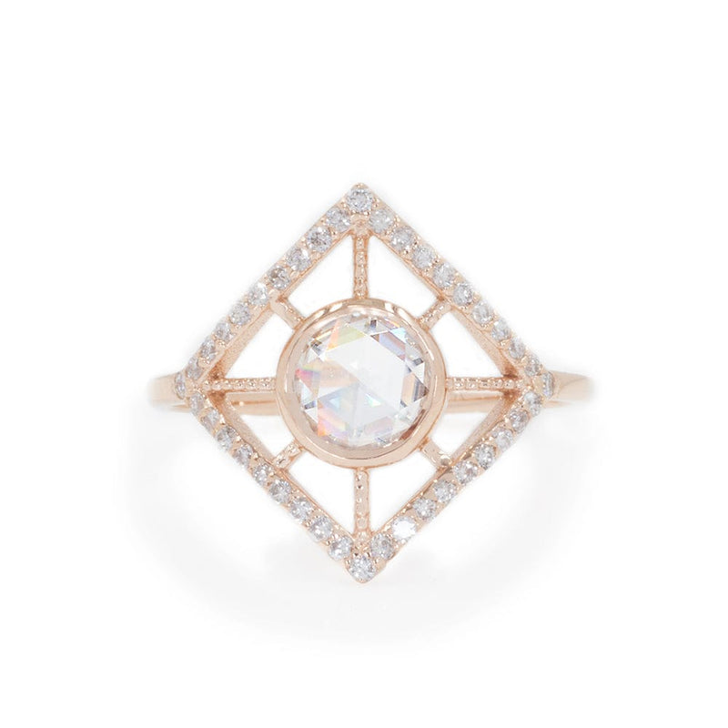 The Supernova Ring - Rose Cut Diamond | Giacomelli Jewelry