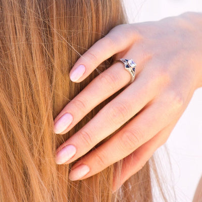 TheCompass engagement ring-feminine