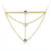 cornerstacknecklace-diamond-bluezircon-unique-chain-triangle-goldbar-giacomelli