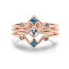 The Corner Stack - Blue Zircon